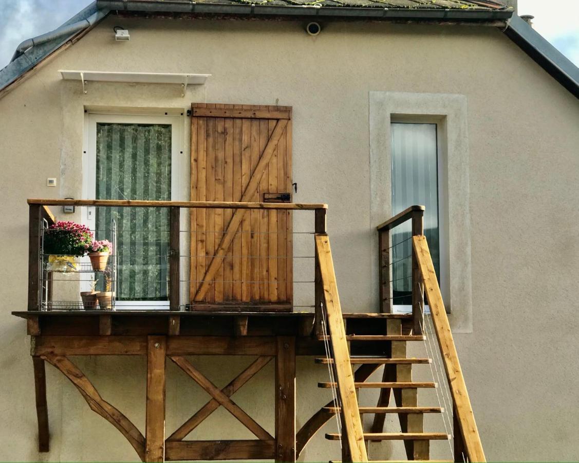 Le Pipapo Apartman Saint-Martin-de-Bavel Kültér fotó