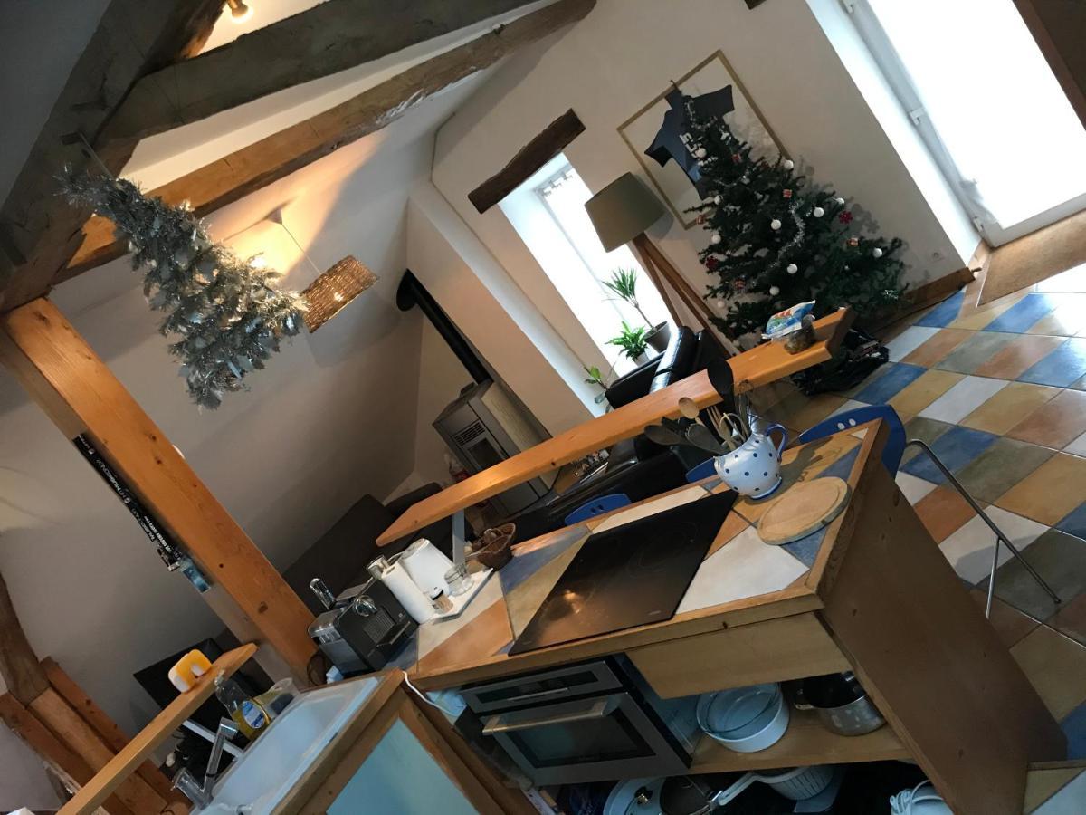 Le Pipapo Apartman Saint-Martin-de-Bavel Kültér fotó
